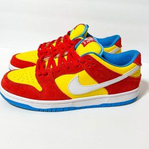 Nike Mens 8.5 SB Dunk Low Bart Simpson Court Shoes
